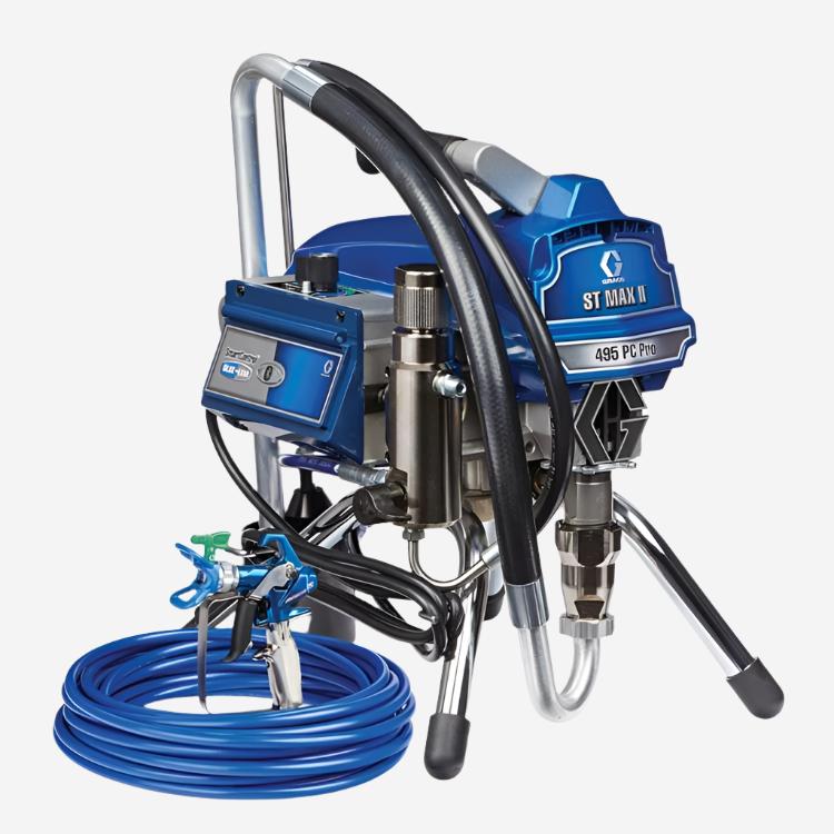 Graco ST Max Ii 495 Airless Sprayer Stand Mounted