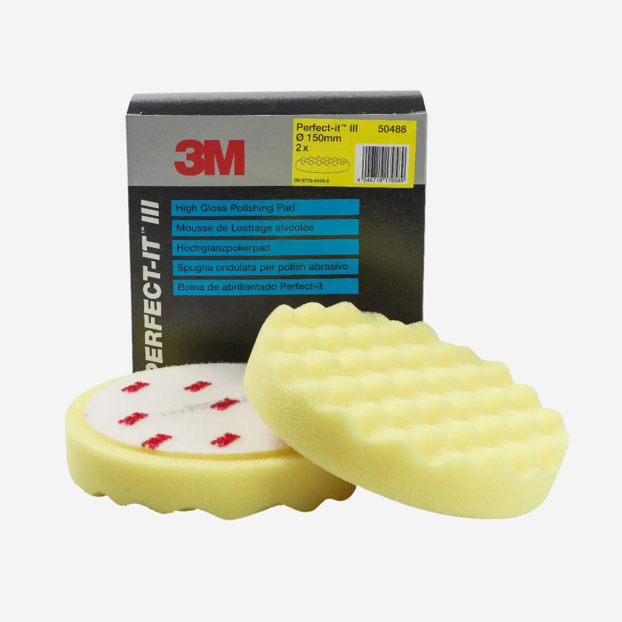 3m Extra Fine Polishing Pad - Yellow 50488 (2)