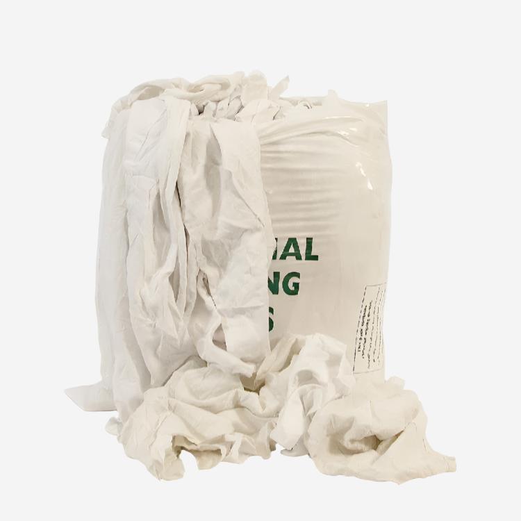 Ultrimax White Cotton Cleaning Rags - 10kg Bag