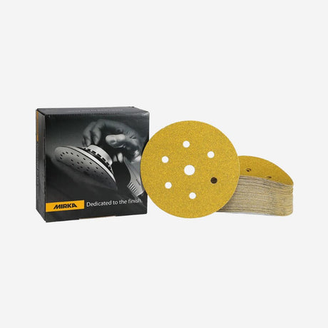 Mirka Gold Velcro Sanding Discs 7h