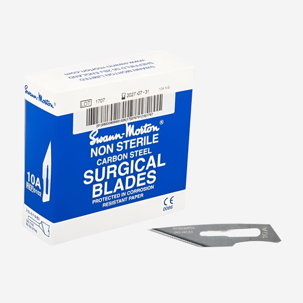 Swann Morton Non Sterile 10a Surgical Blades (100)