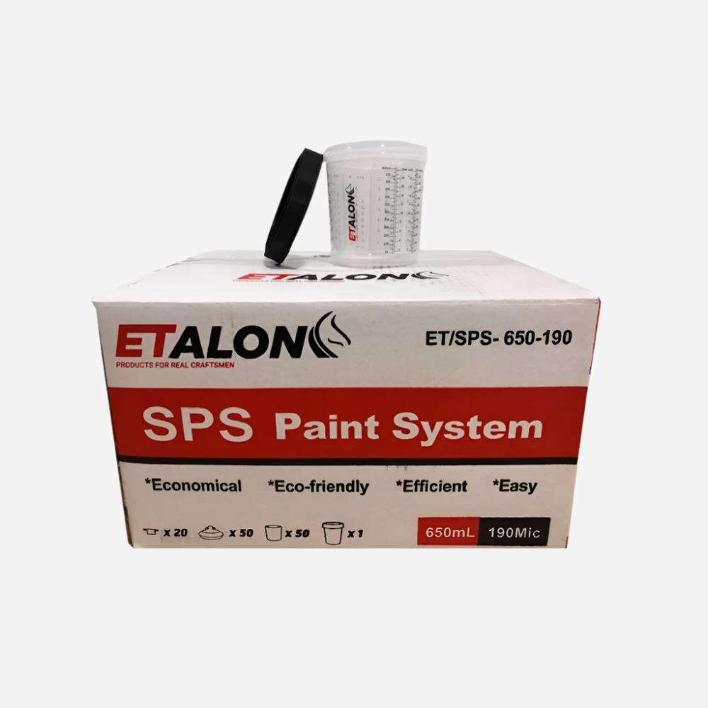 Etalon SPS System Lids And Liners - 190micron (50) c/w Cup