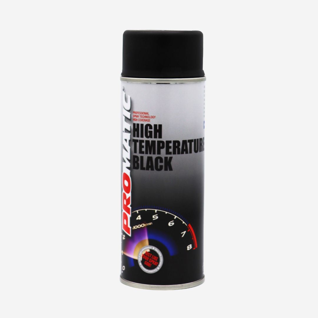 Promatic Aerosol High Temperature Paint - Black